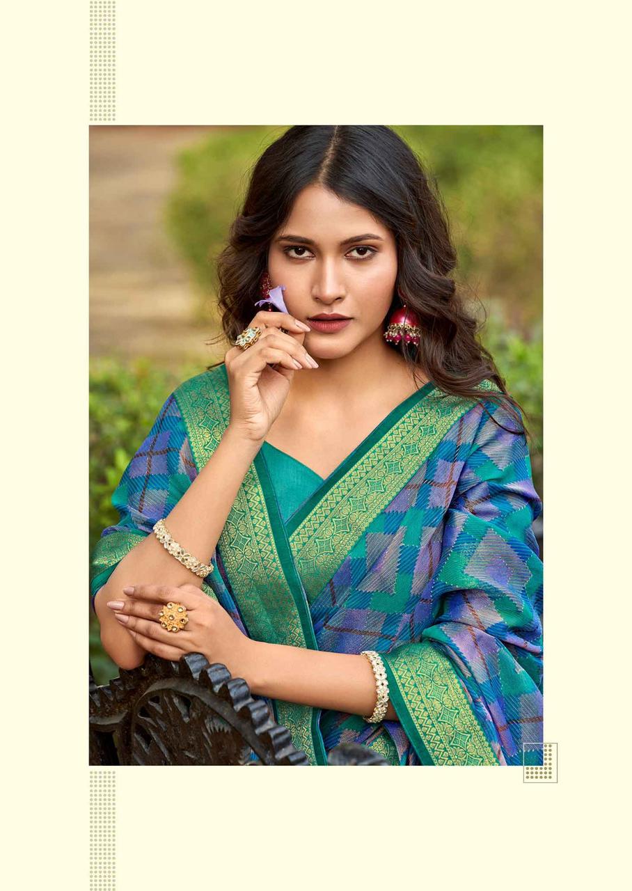 Pratistha Vol 5 By Kashvi Brasso Designer Sarees Wholesale Market In Surat
